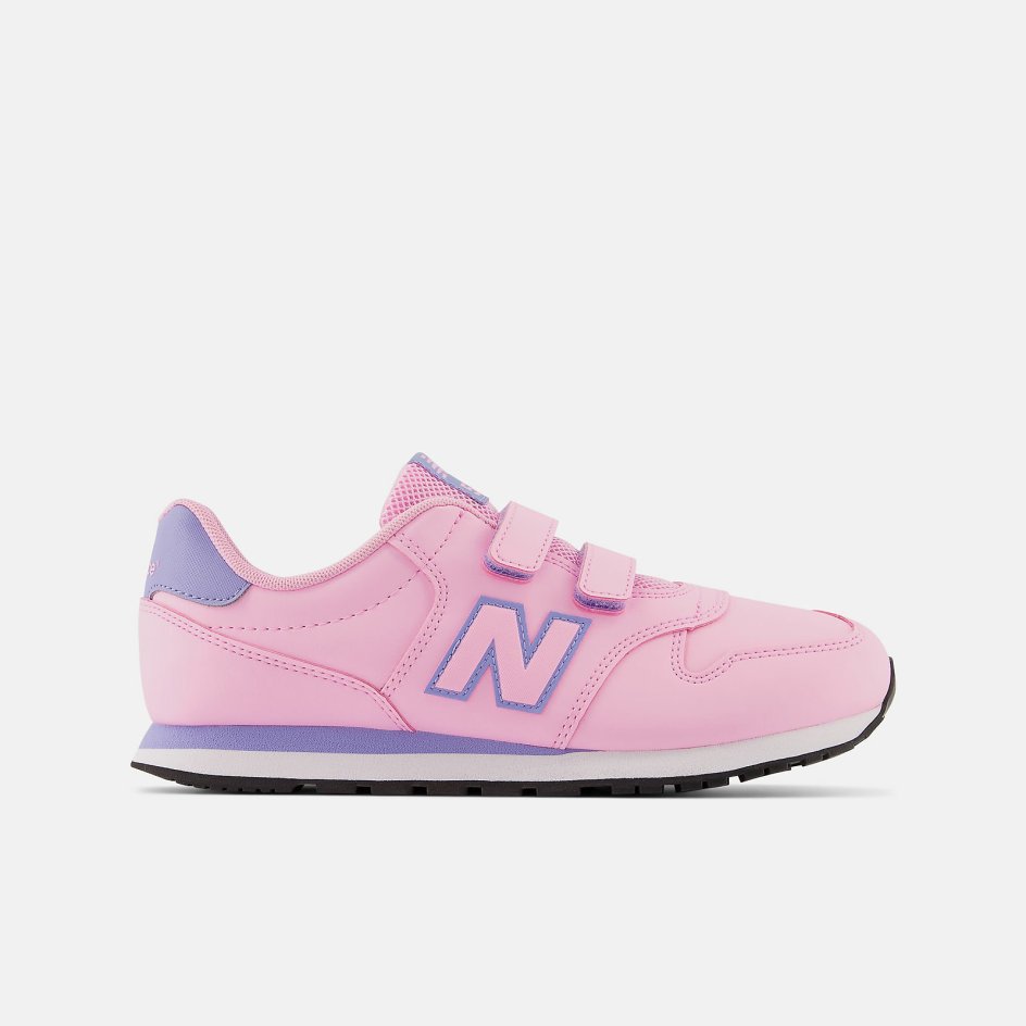 Born New Balance Sneakers | 500 Hook & Loop Orbit Pink Med Galaxy Purple